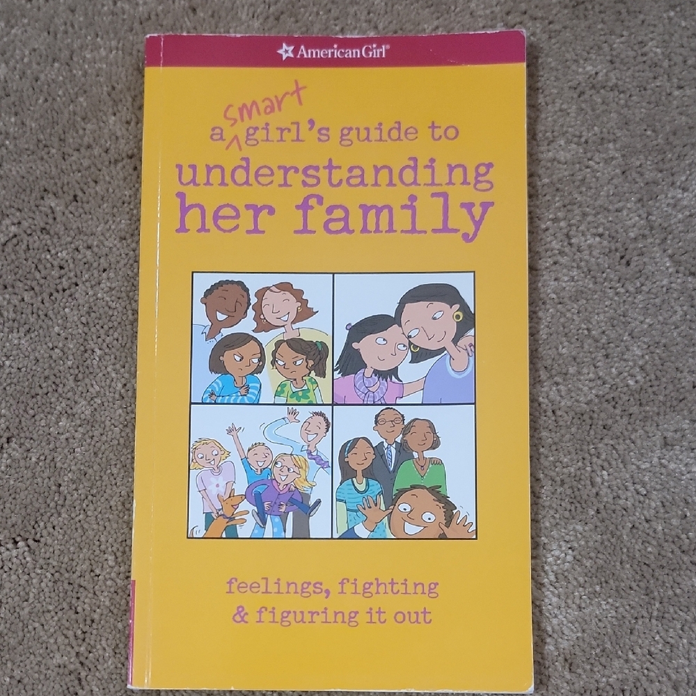 American Girl Guide with Yellow and Pink Cover